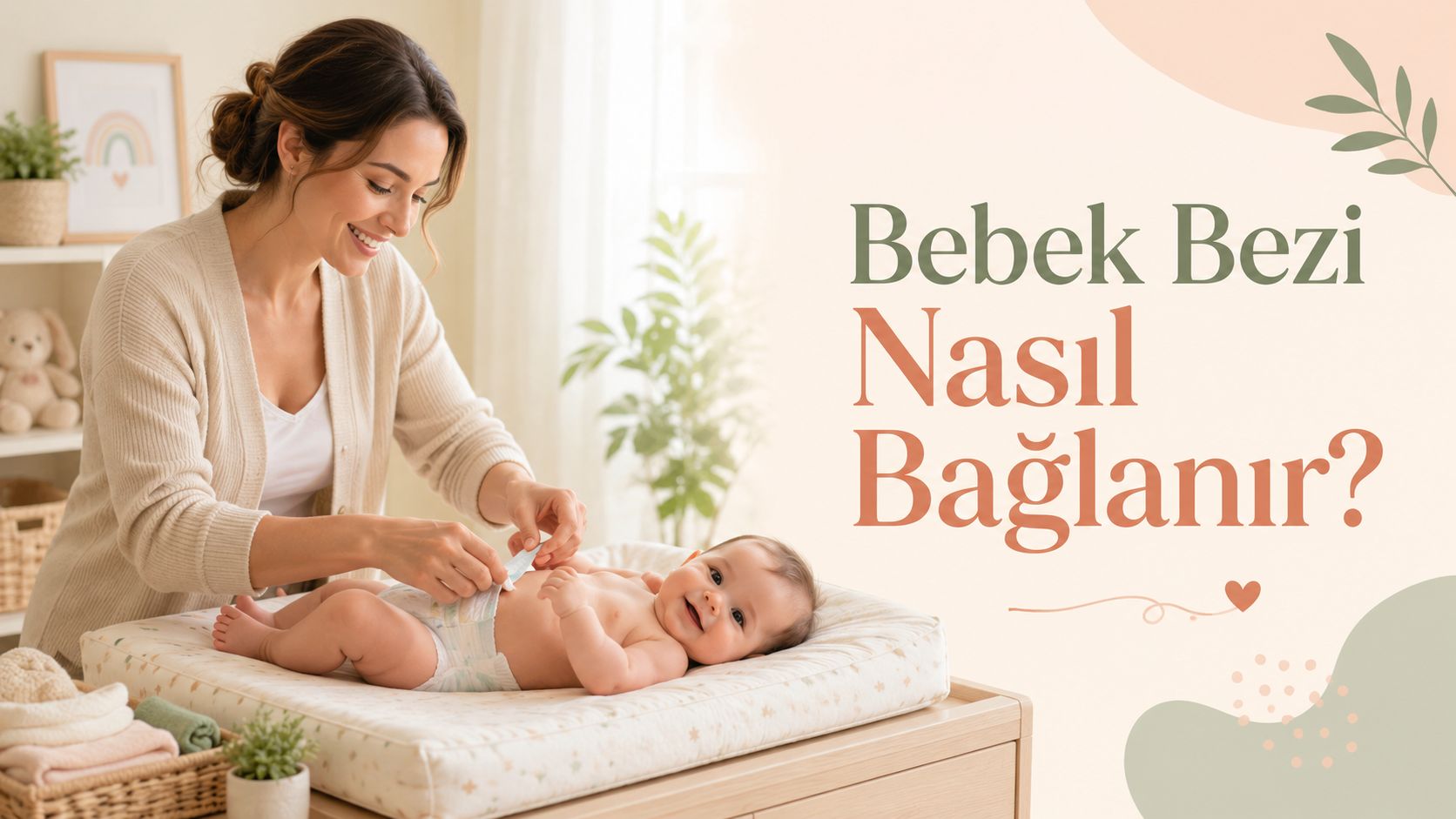 Bebek Bezi Nasıl Bağlanır?
