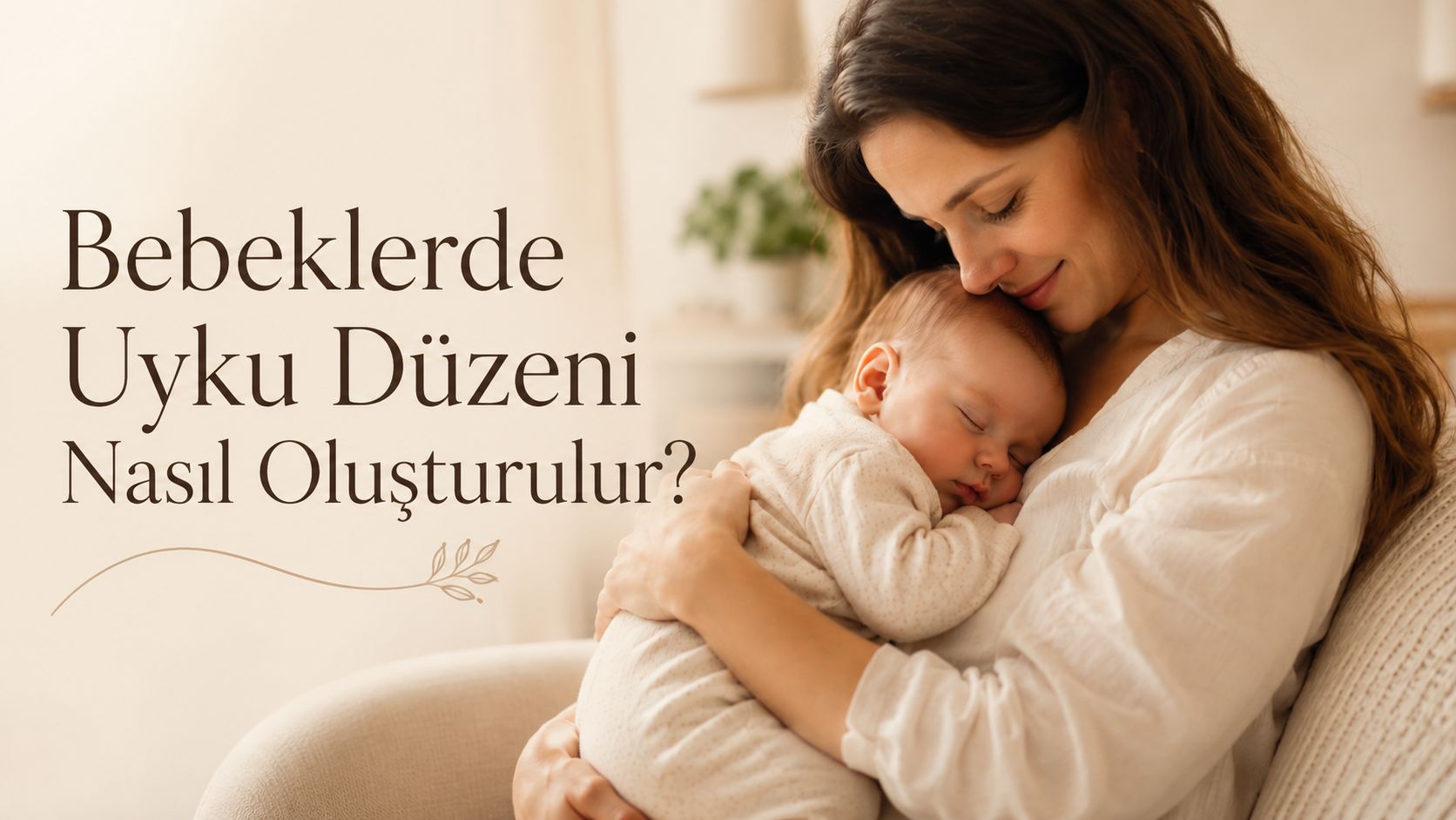 Bebeklerde Uyku Düzeni Nasıl Oluşturulur?