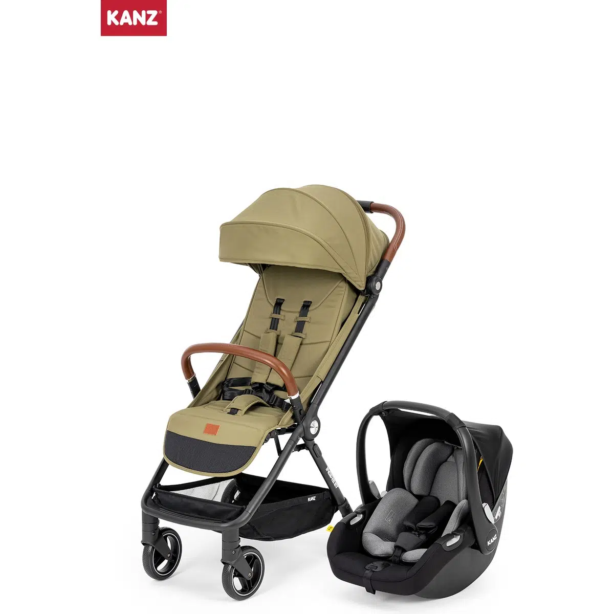 Instreet Autofold Travel Sistem Bebek Arabası Yeşil