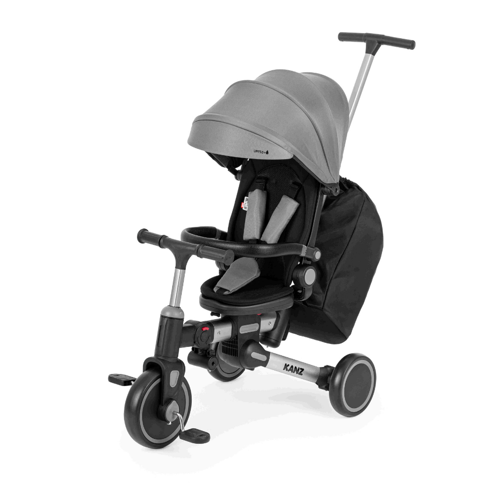 Kanz Trail Elite 7 in 1 Katlanır Çocuk Bisikleti Gri